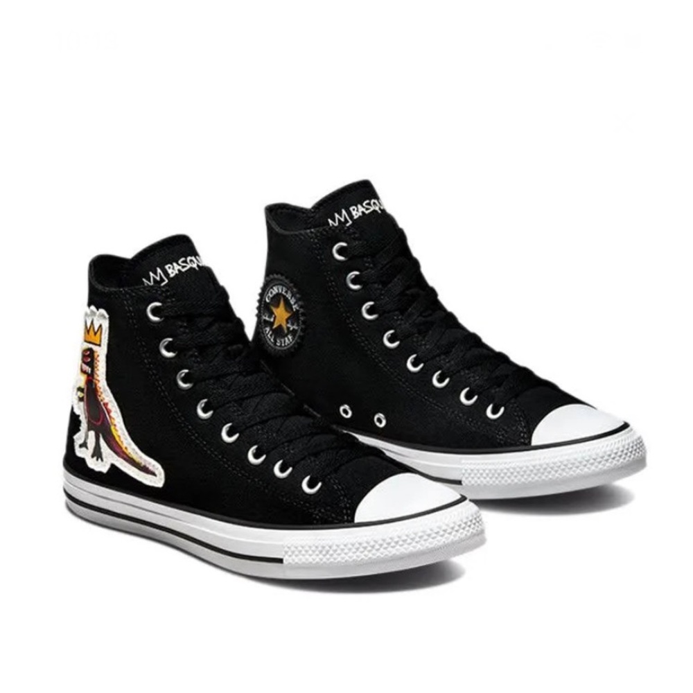***Limited Edition *** BASQUIAT CONVERSE T-REX ‼️FREE SHIPPING‼️